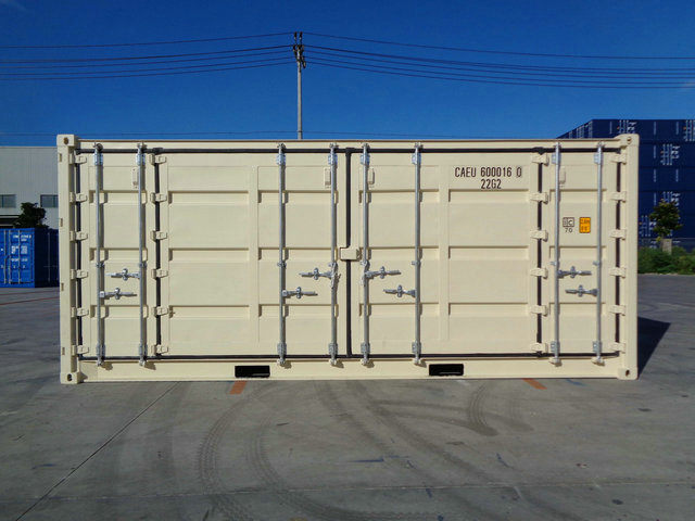 20' Open Side Super Fold One Trip Container