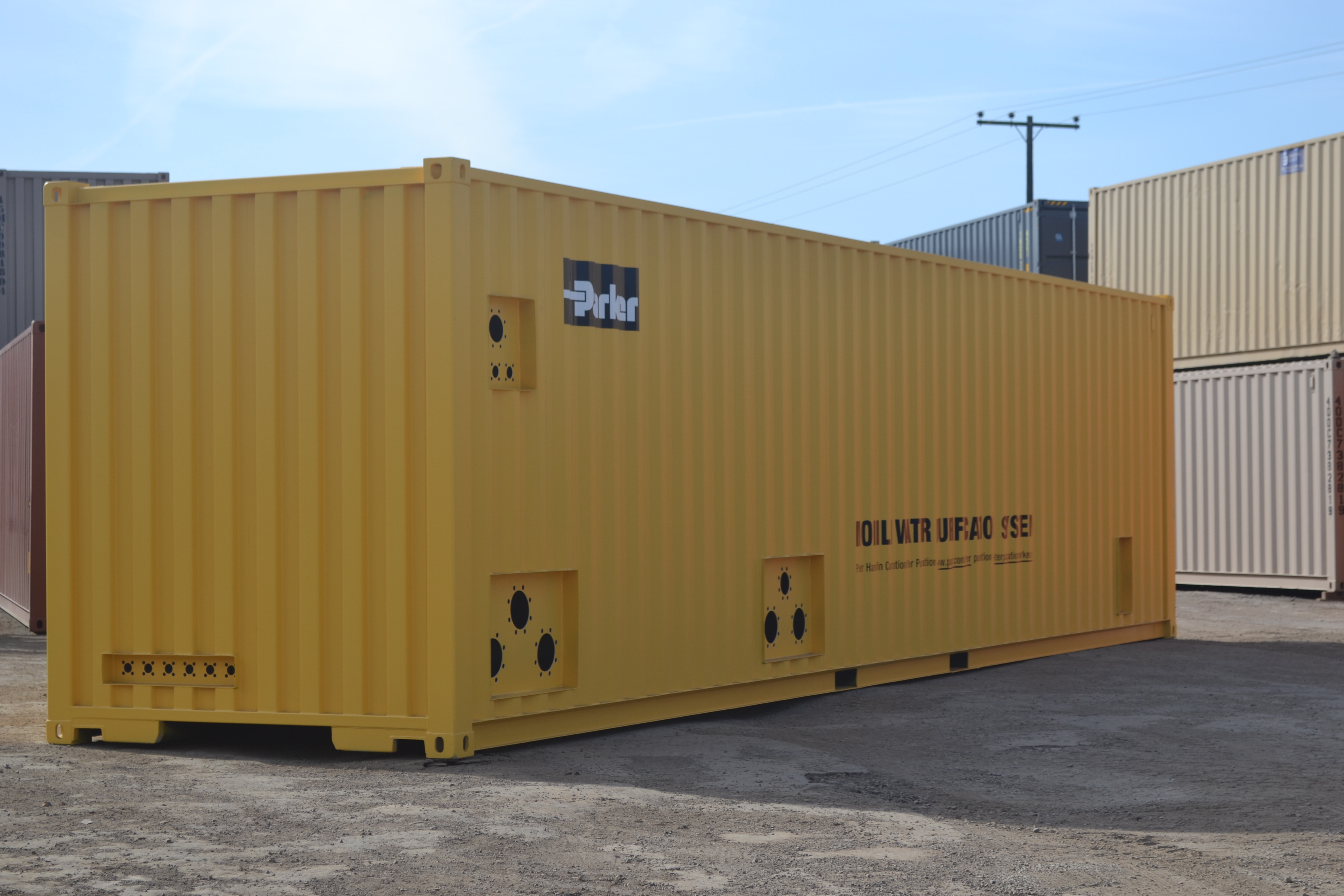 Containerized Water Treatment Plant