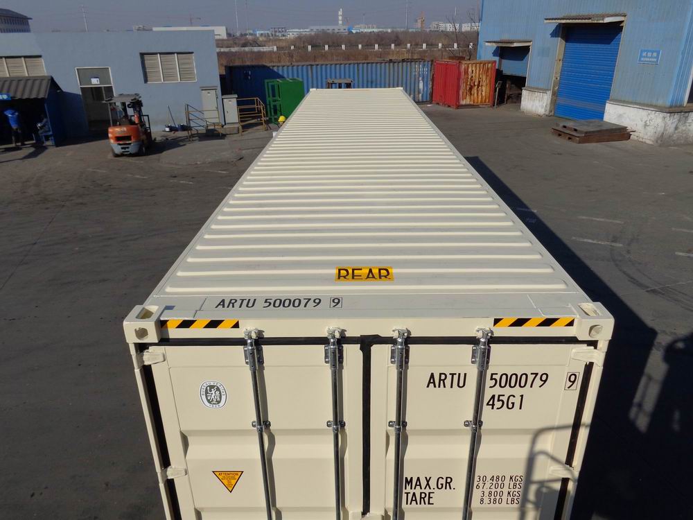 40' High Cube Double Door One Trip Container Top