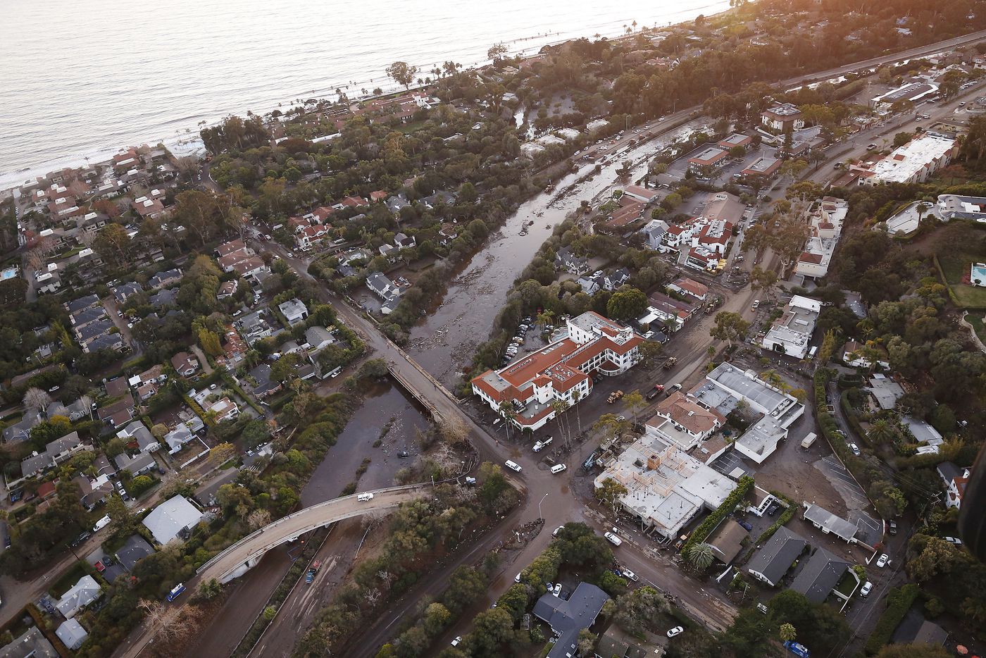 Montecito Mudslide Freeway
