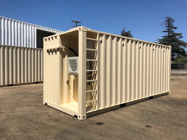 køber Manhattan Tremble Special Container Projects - Ductless Mini Split HVAC Container