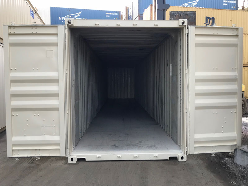 45' High Cube Refurbished Container Open