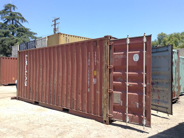 20' Wind and Water Tight Container Open