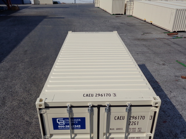 Roof View 20' Rental Container