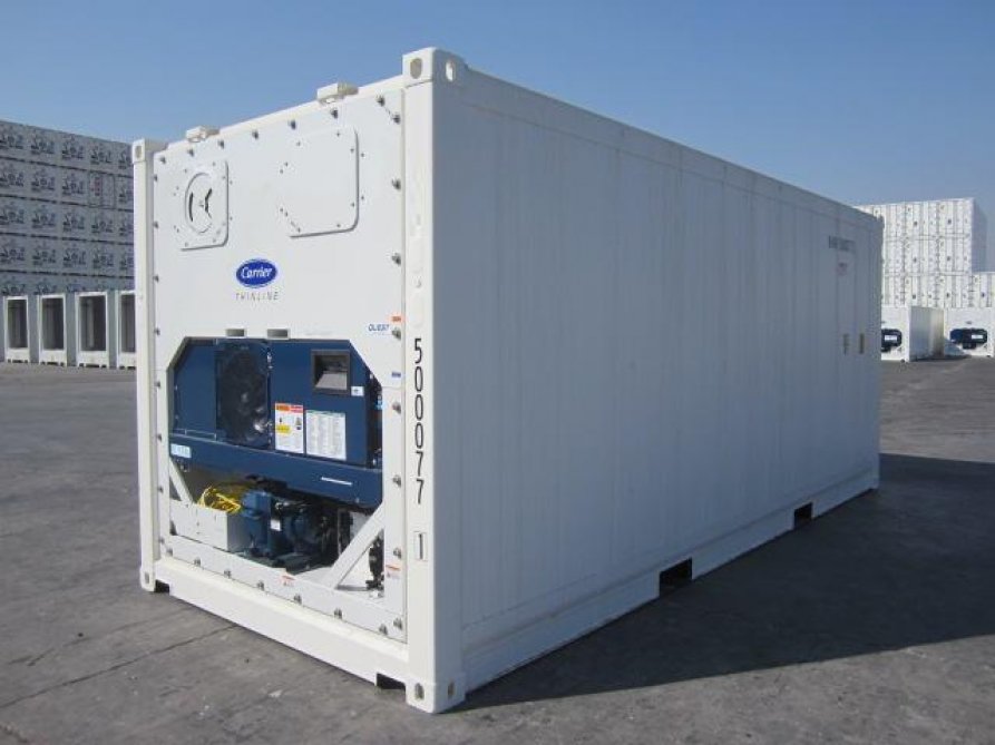 20' Refrigerated Container Close